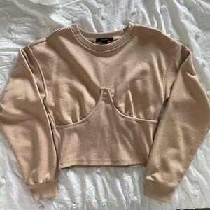 Forever 21 corset style pullover